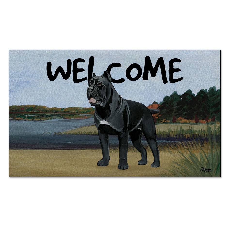 Cane Corso Welcome Mat