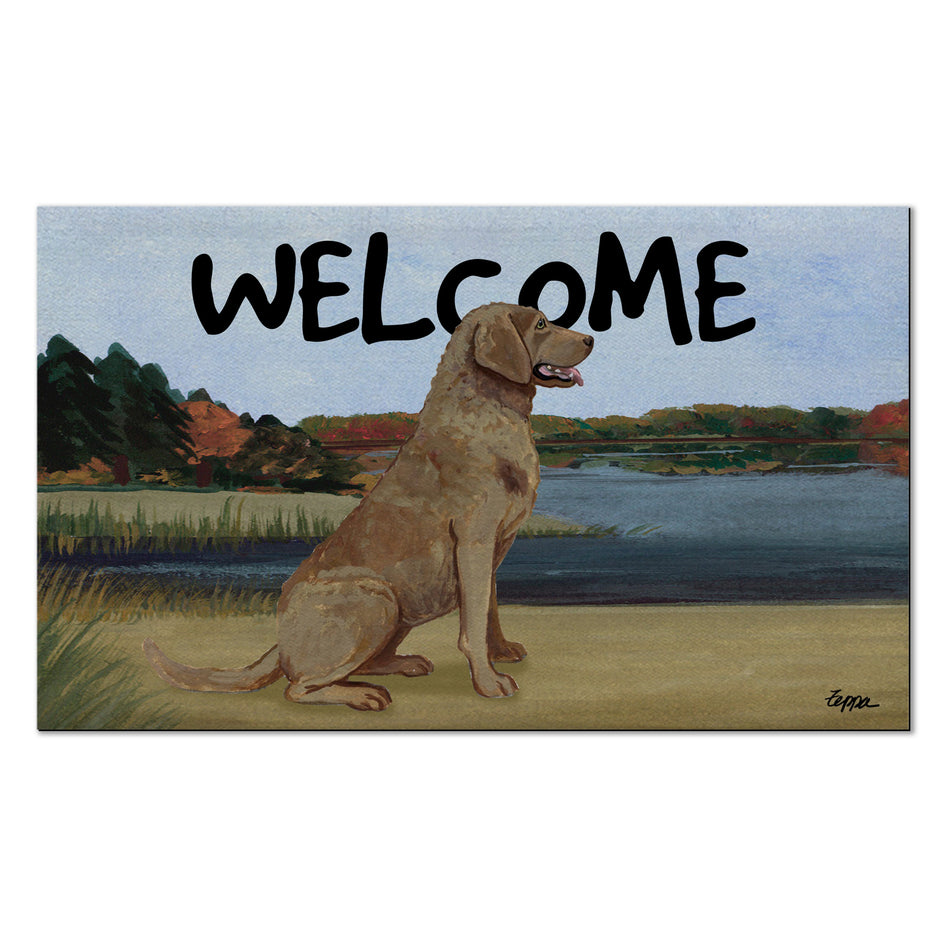 Chesapeake Bay Retriever Welcome Mat