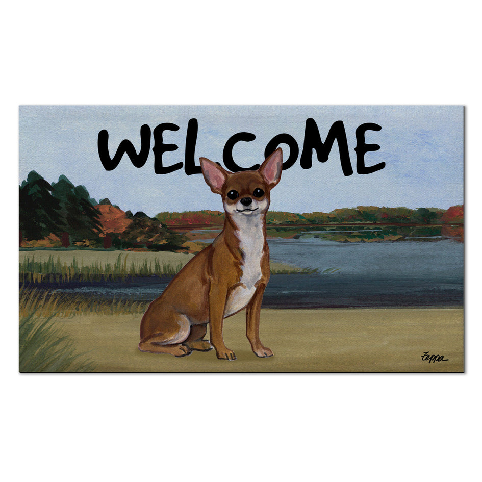 Chihuahua Welcome Mat