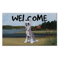 Chinese Crested Welcome Mat