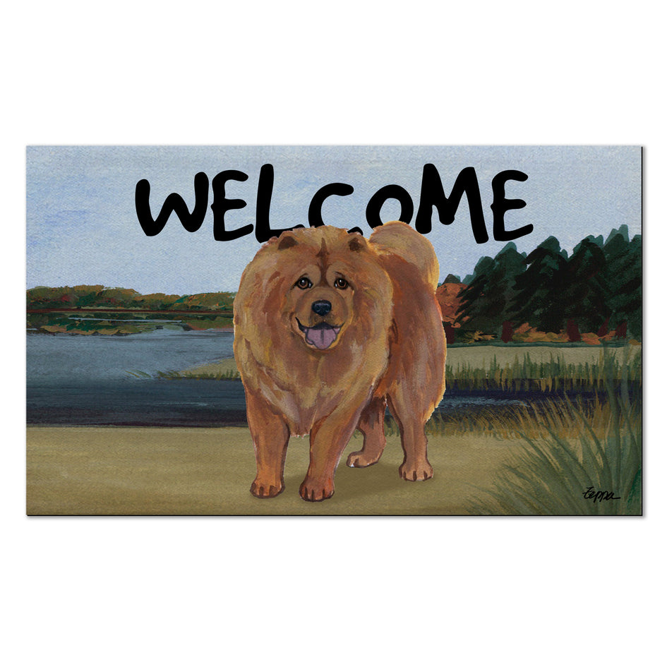 Chow Chow Welcome Mat