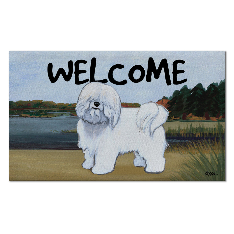 Coton de Tulear Welcome Mat