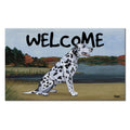 Dalmatian Welcome Mat