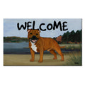 English Staffordshire Welcome Mat