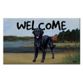 Flat-Coated Retriever Welcome Mat
