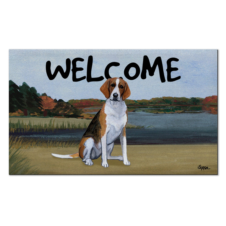 American Foxhound Welcome Mat