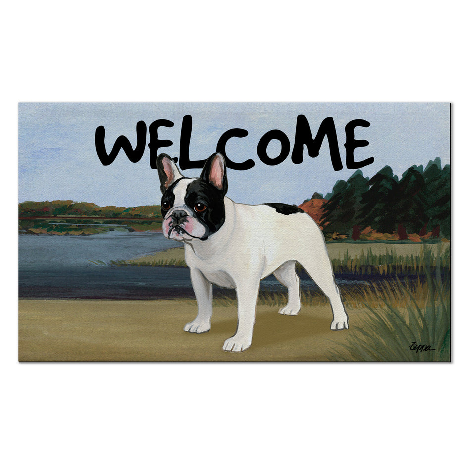 French Bulldog Welcome Mat