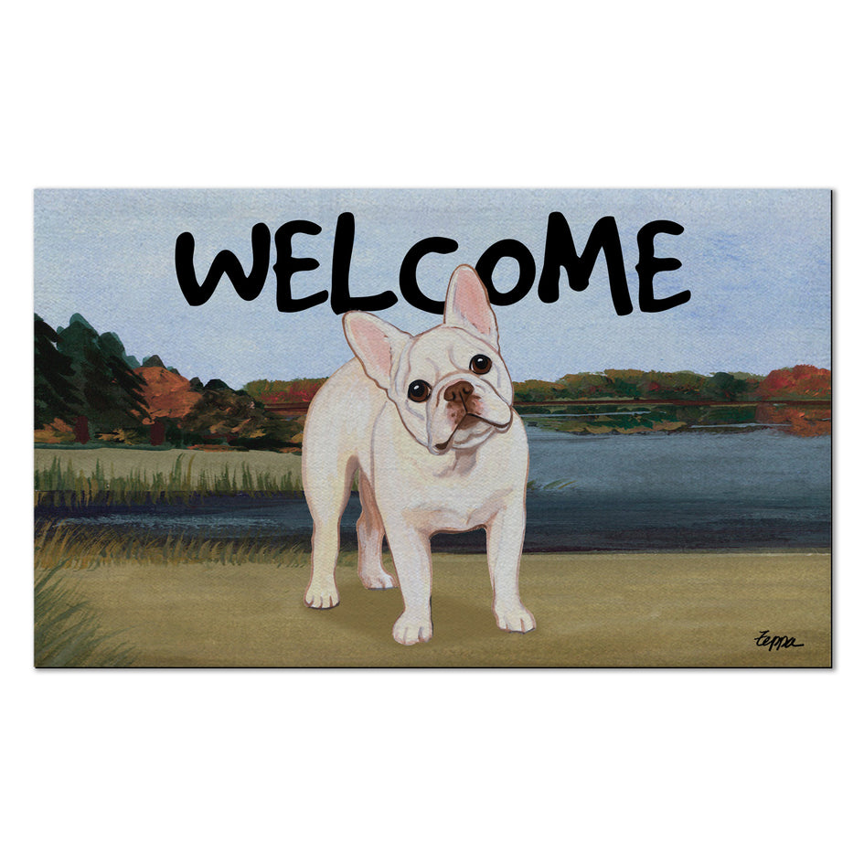 French Bulldog Welcome Mat