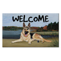 German Shepherd Dog Welcome Mat