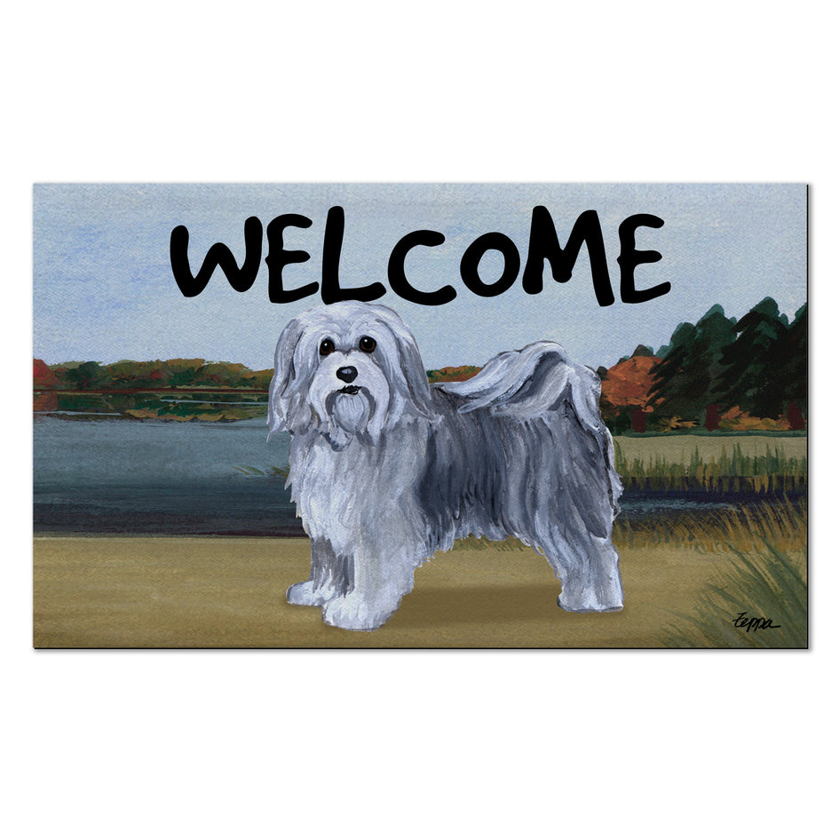 Havanese Welcome Mat