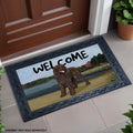 Irish Water Spaniel Welcome Mat