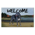 Irish Wolfhound Welcome Mat