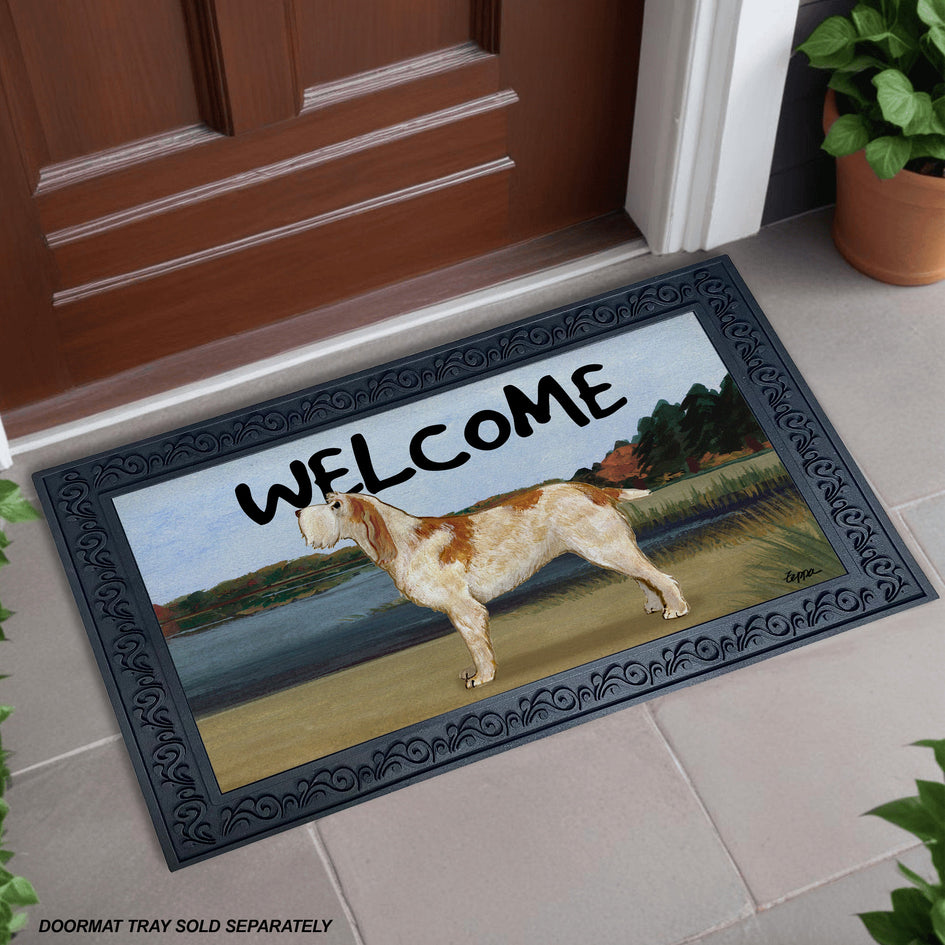 Spinone Italiano Welcome Mat