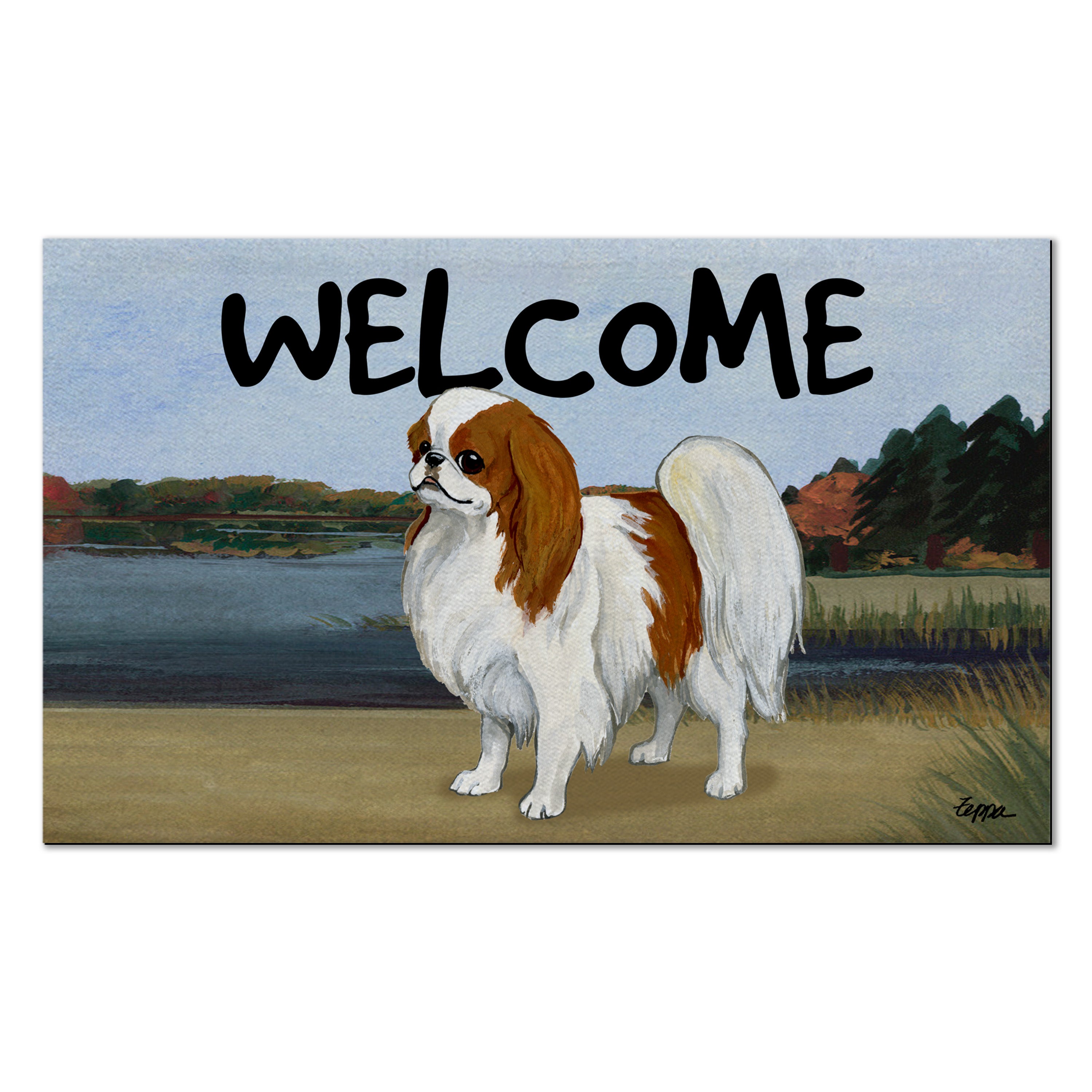 kyo.chinページ Japanese Chin Welcome Mat | AKC Shop