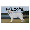 Kuvasz Welcome Mat