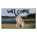 Labrador Retriever Scenic Welcome Mat