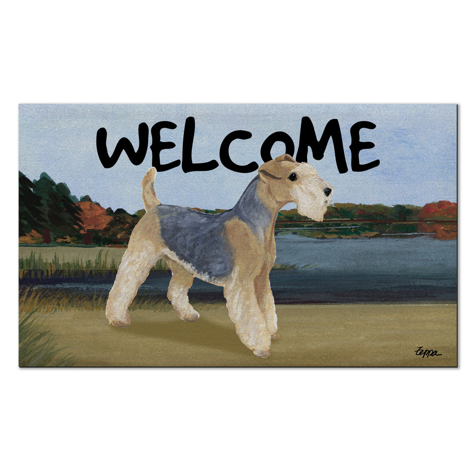 Lakeland Terrier Welcome Mat