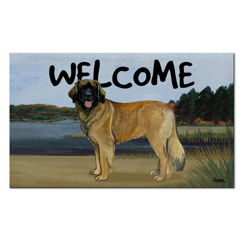 Leonberger Welcome Mat