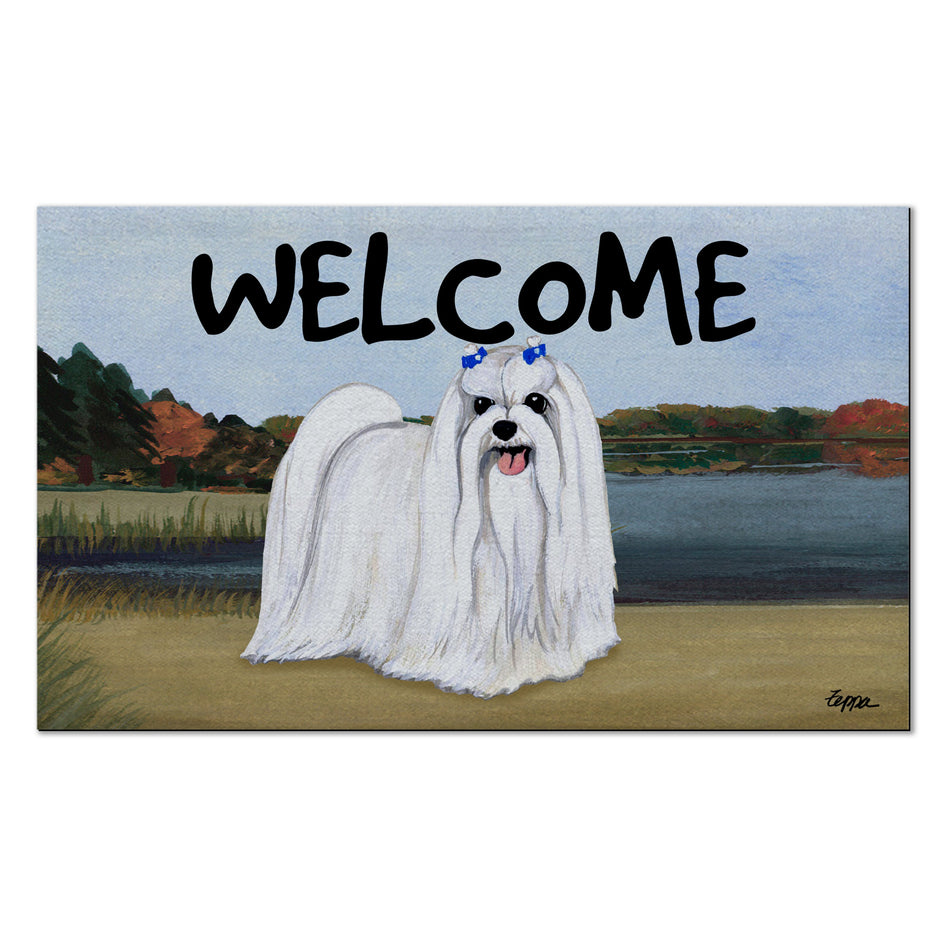 Maltese Welcome Mat