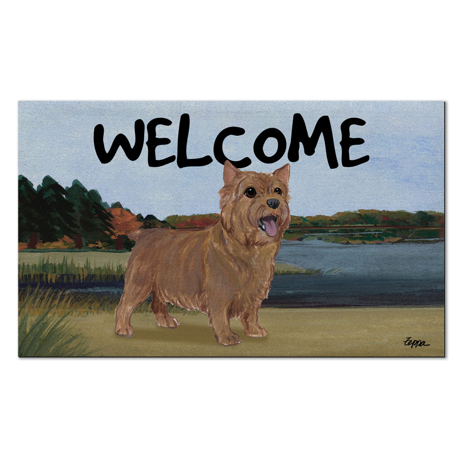 Norwich Terrier Welcome Mat