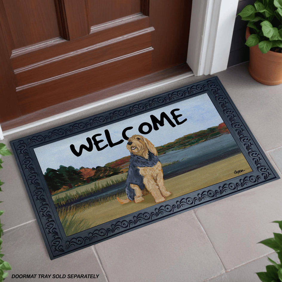 Otterhound Welcome Mat