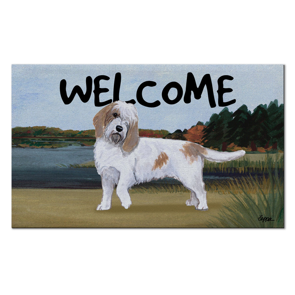 Petite Basset Griffon Vendeen Welcome Mat