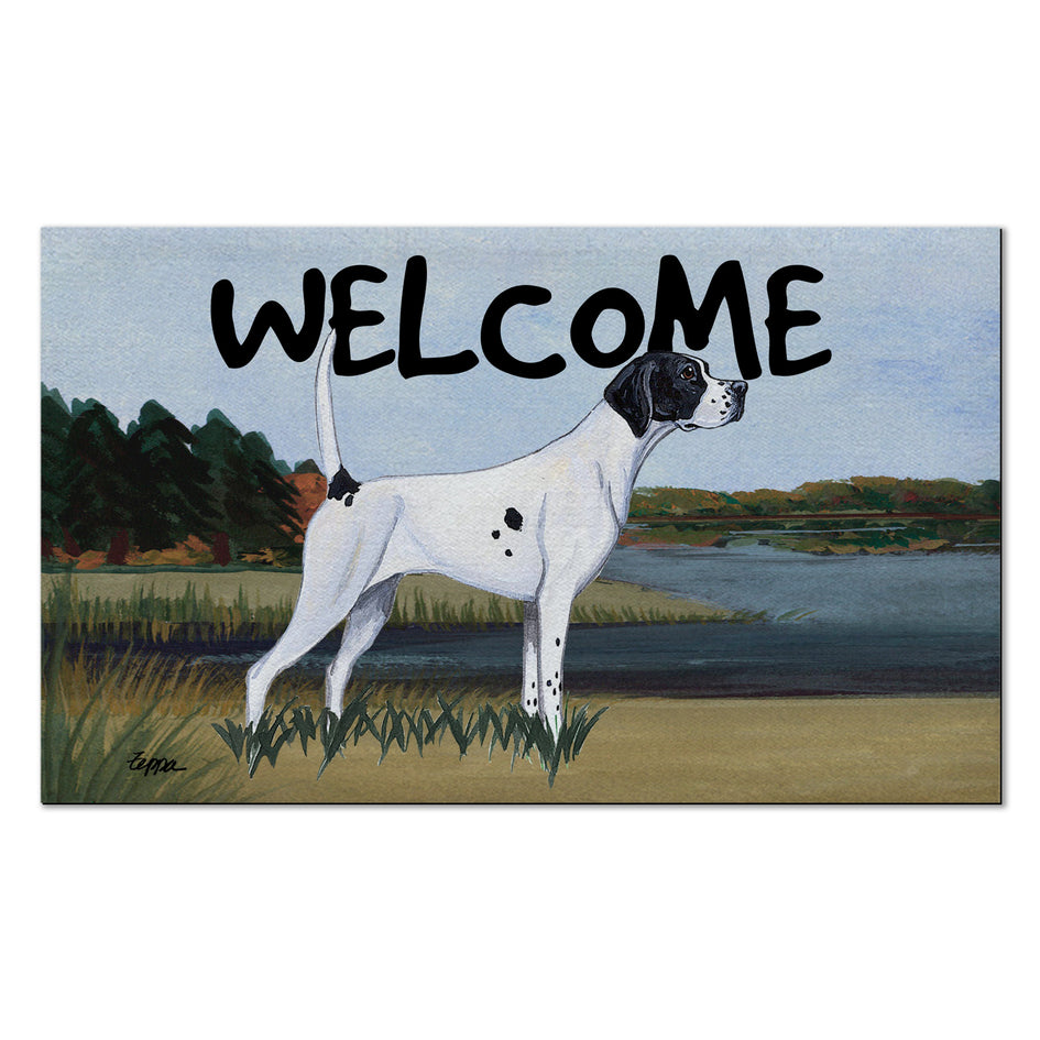 Pointer Welcome Mat