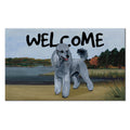 Poodle Welcome Mat