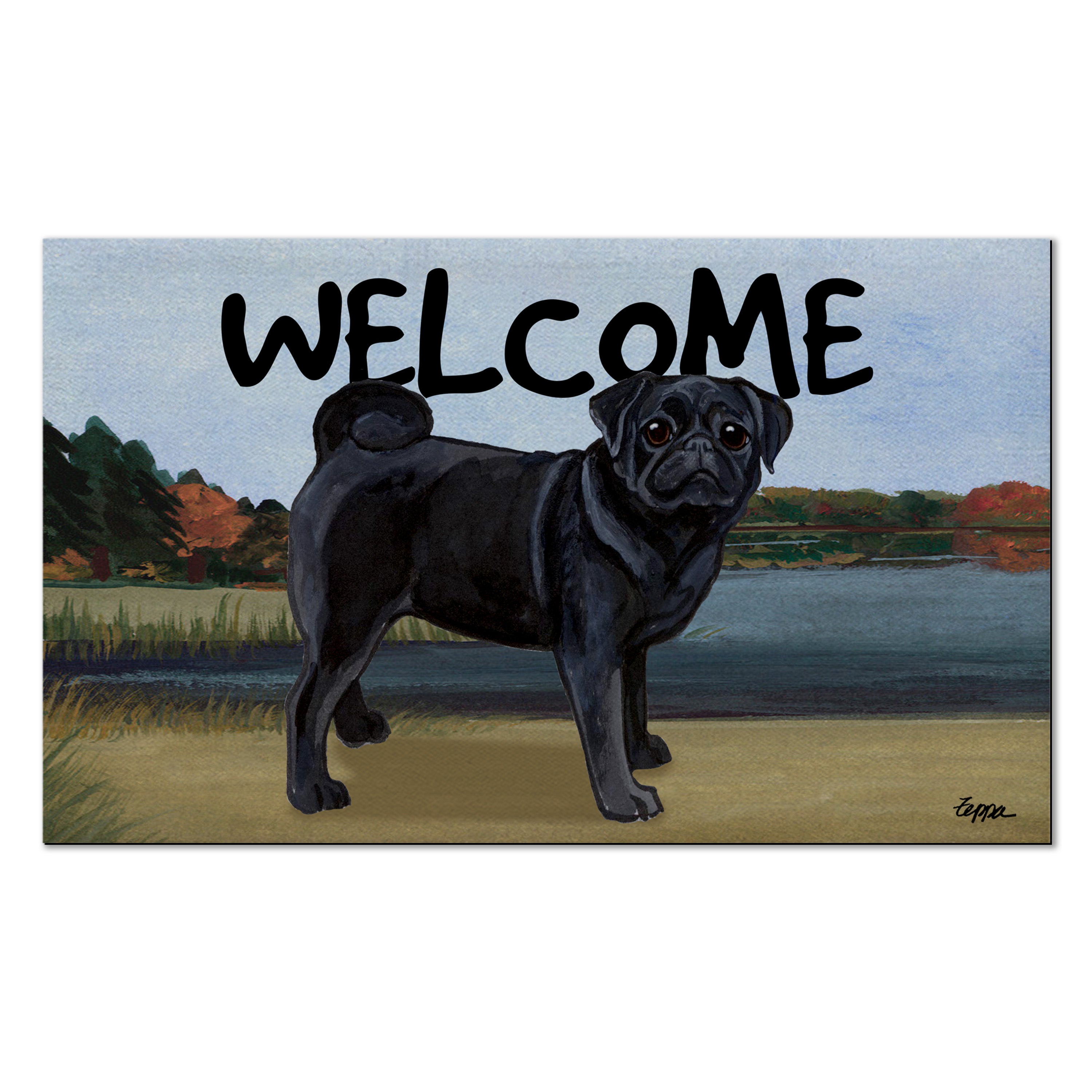 Pug Welcome Mat | AKC Shop