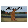 Rhodesian Ridgeback Welcome Mat