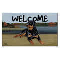 Rottweiler Welcome Mat