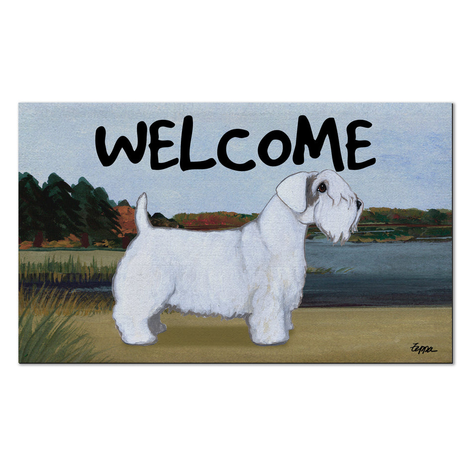 Sealyham Terrier Welcome Mat