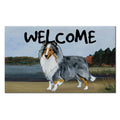 Shetland Sheepdog Welcome Mat