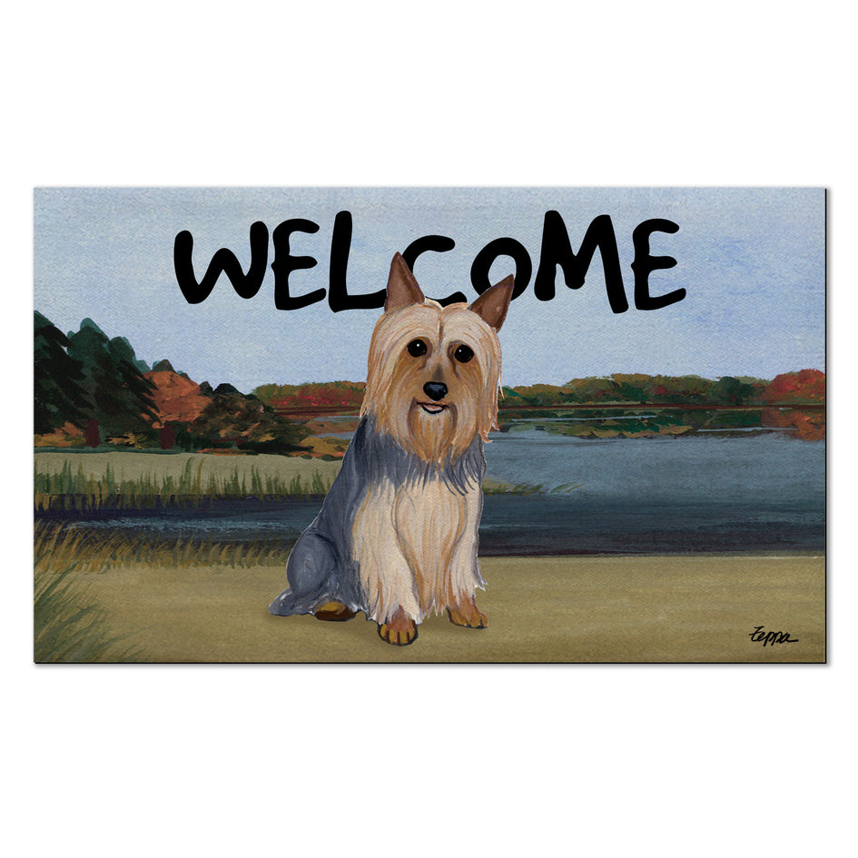 Silky Terrier Welcome Mat