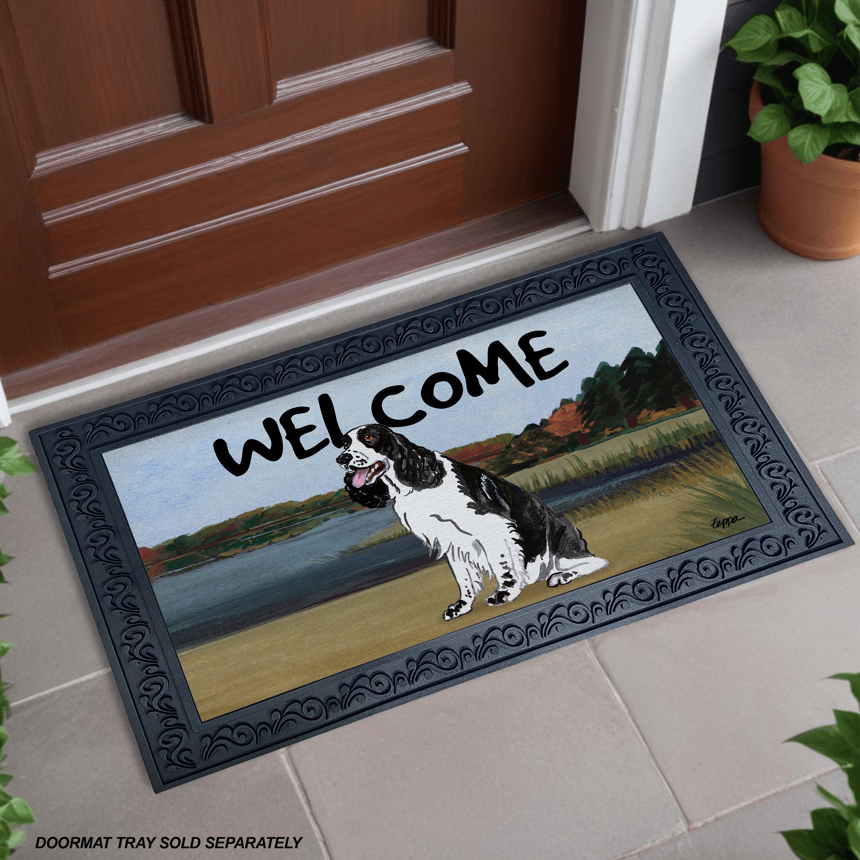 Springer Spaniel Welcome Mat | AKC Shop