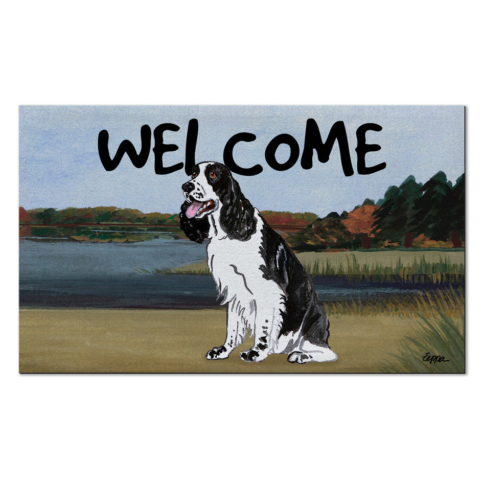 Springer Spaniel Welcome Mat