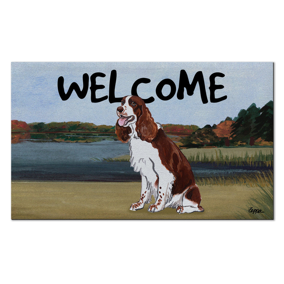 Springer Spaniel Welcome Mat