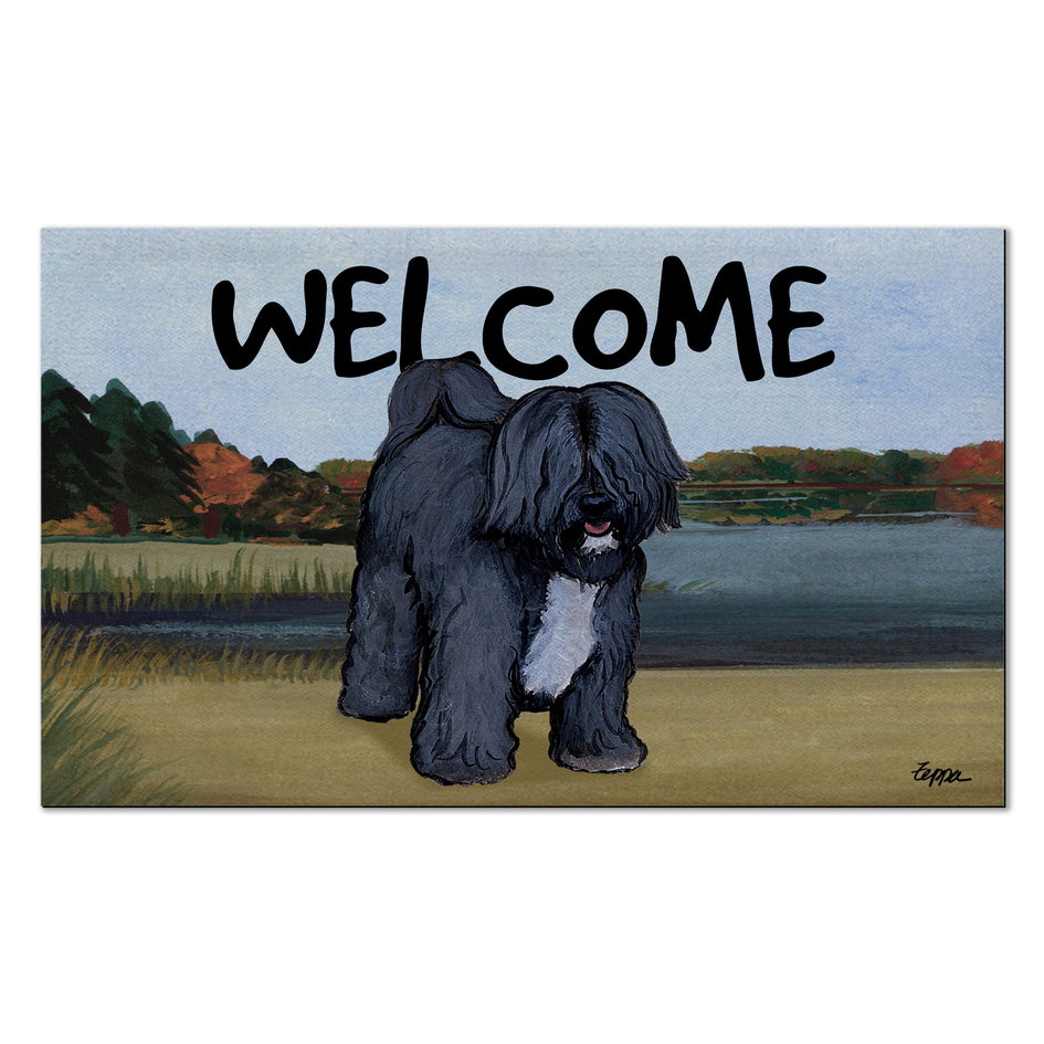 Tibetan Terrier Welcome Mat