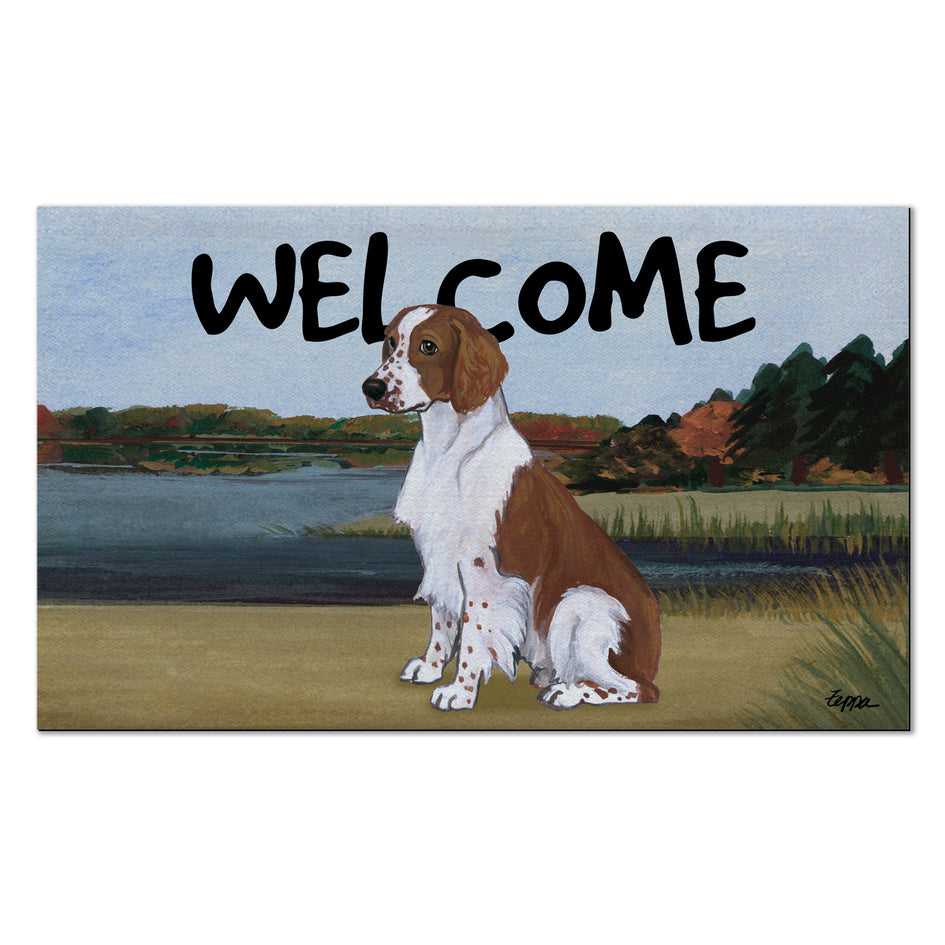 Welsh Springer Spaniel Welcome Mat