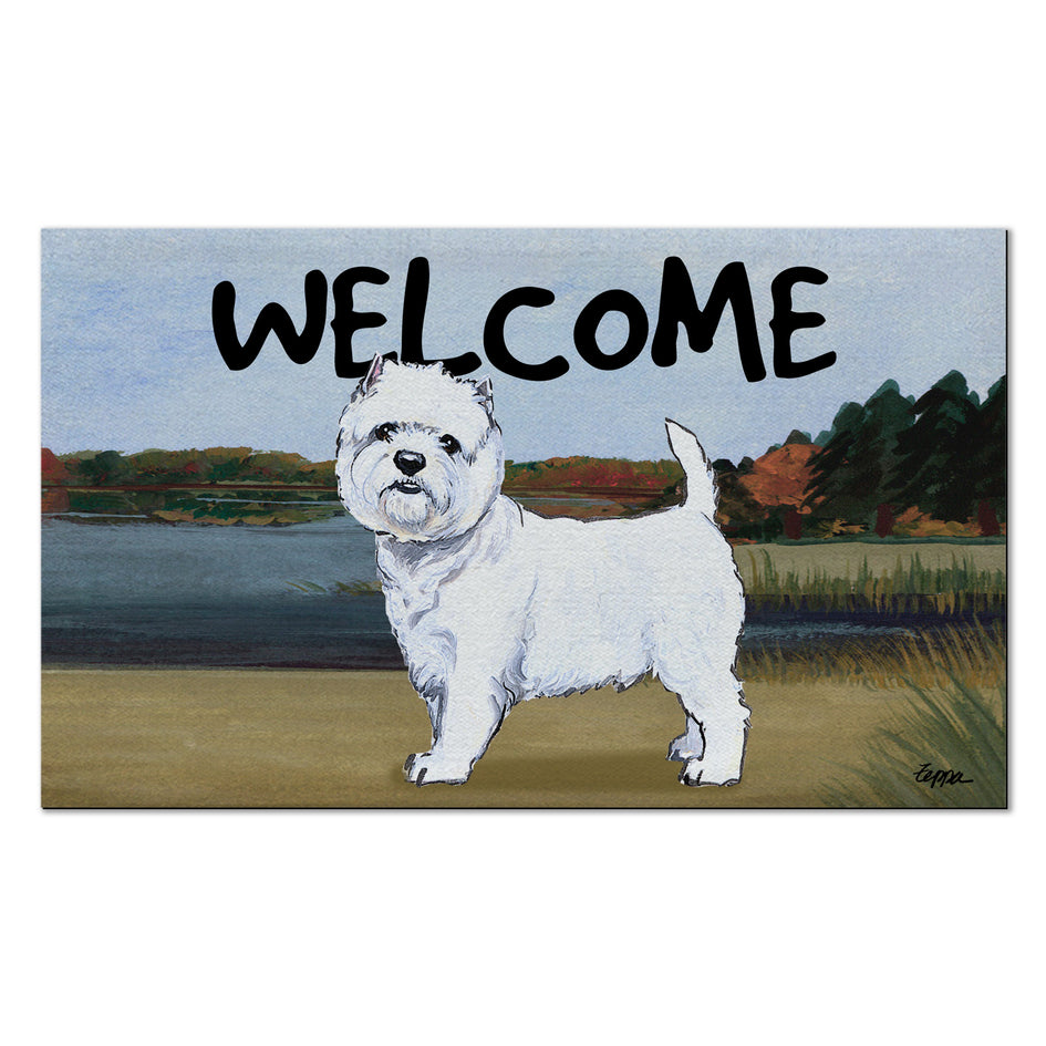 West Highland Terrier Welcome Mat