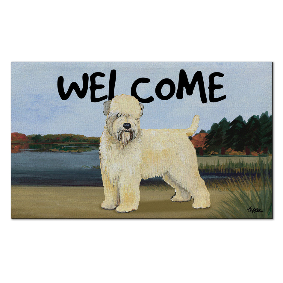 Soft Coated Wheaten Terrier Welcome Mat