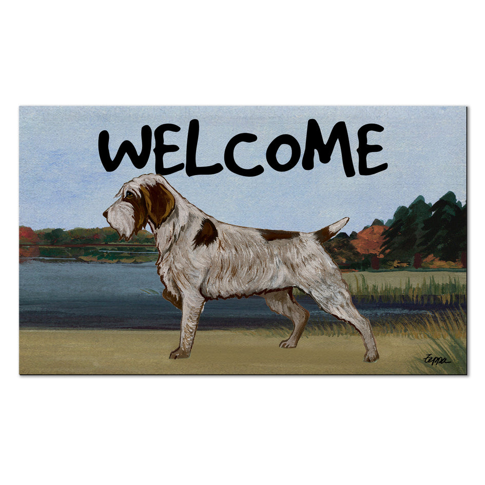 Wirehaired Pointing Griffon Welcome Mat