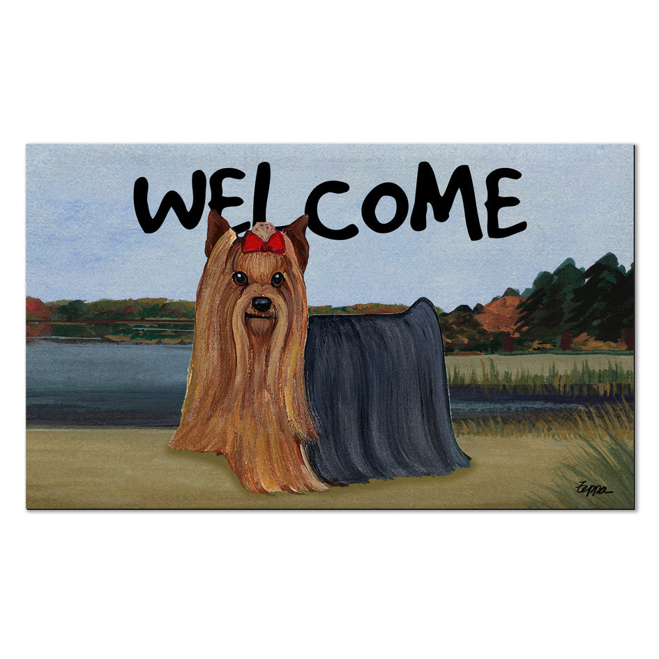 Yorkshire Terrier Welcome Mat