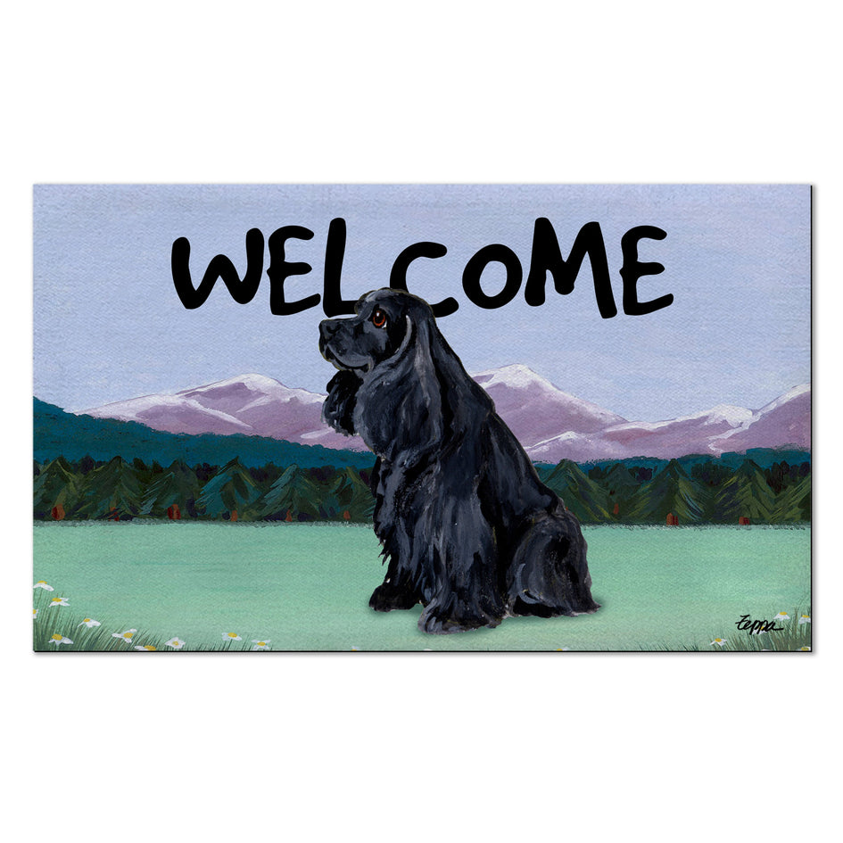 Cocker Spaniel Welcome Mat