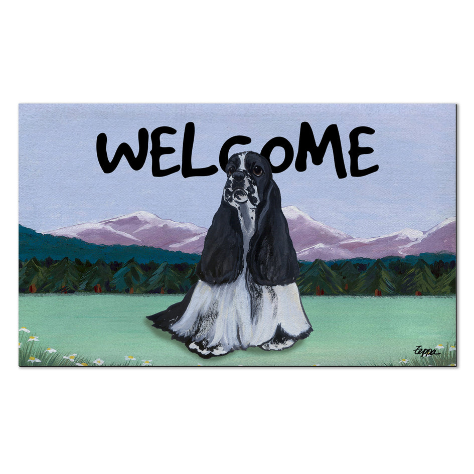 Cocker Spaniel Welcome Mat