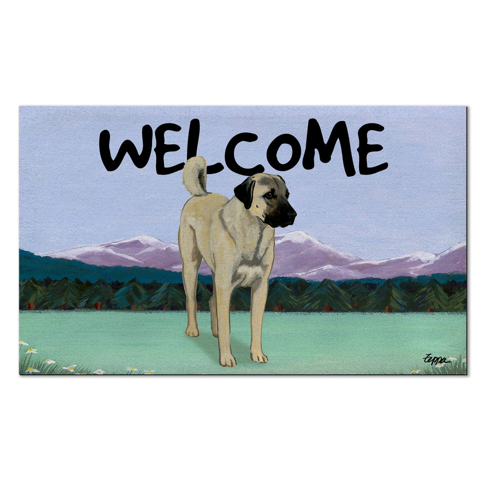 Anatolian Shepherd Welcome Mat