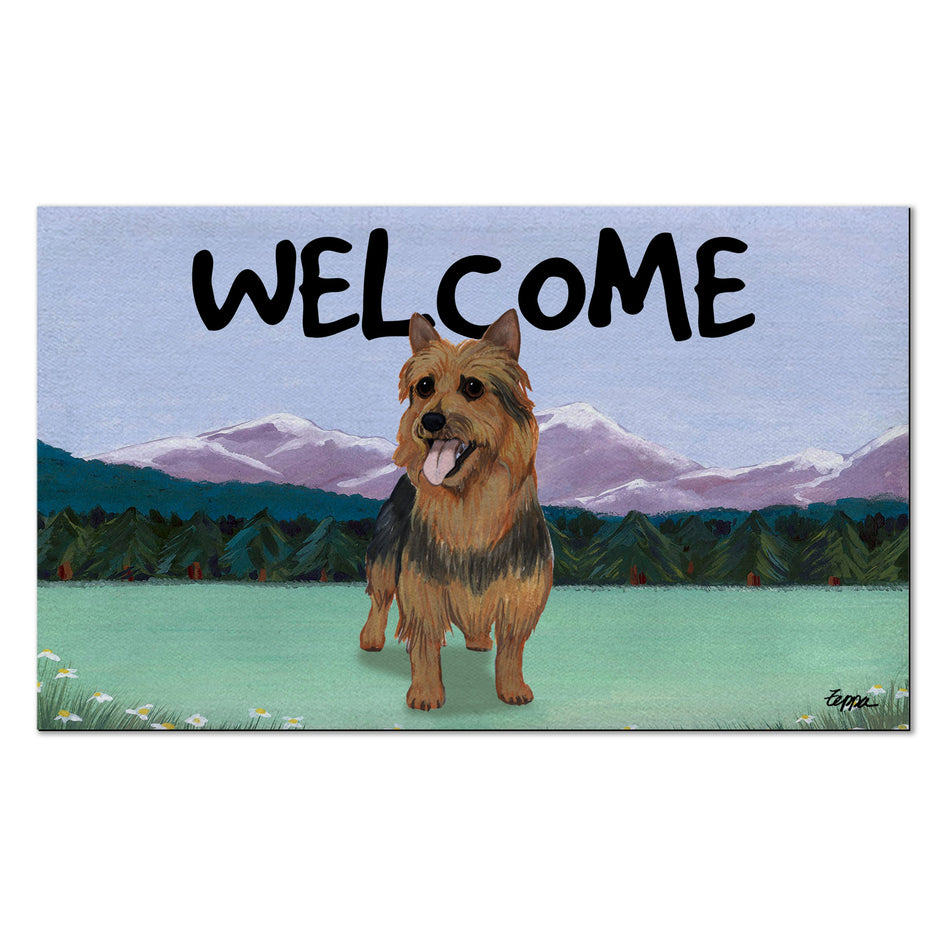 Australian Terrier Welcome Mat