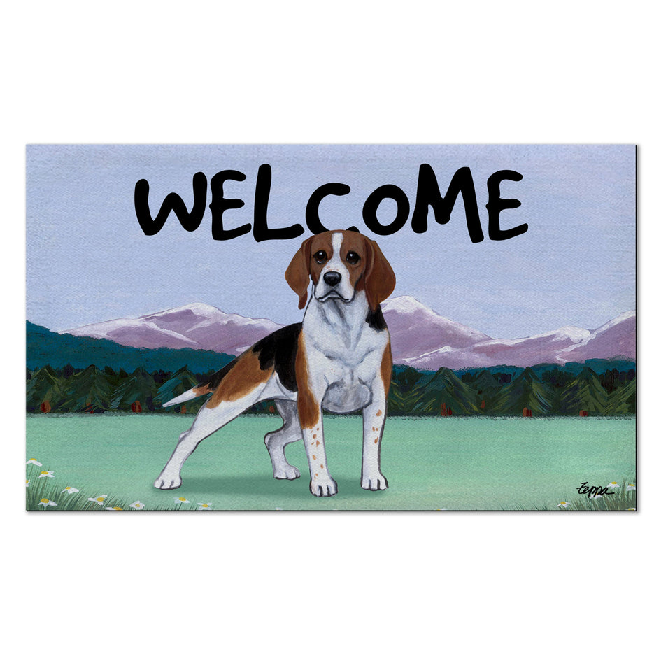 Beagle Welcome Mat