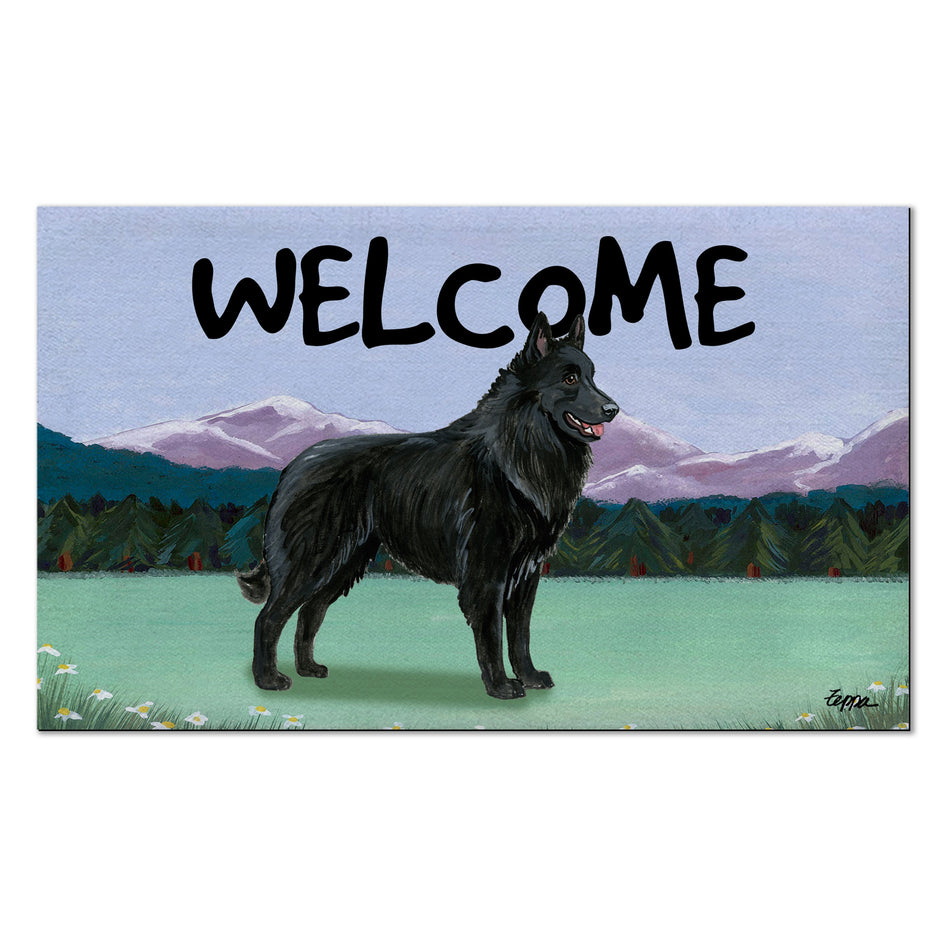 Belgian Shepherd Welcome Mat