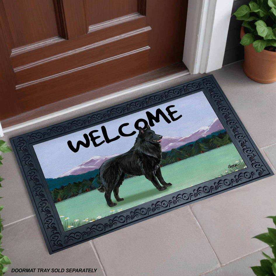 Belgian Shepherd Welcome Mat